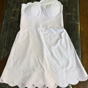 Light pink-rose one shoulder wiskii dress USED ONCE